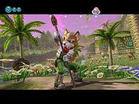 une photo d'Ã©cran de Starfox Adventures sur Nintendo Gamecube